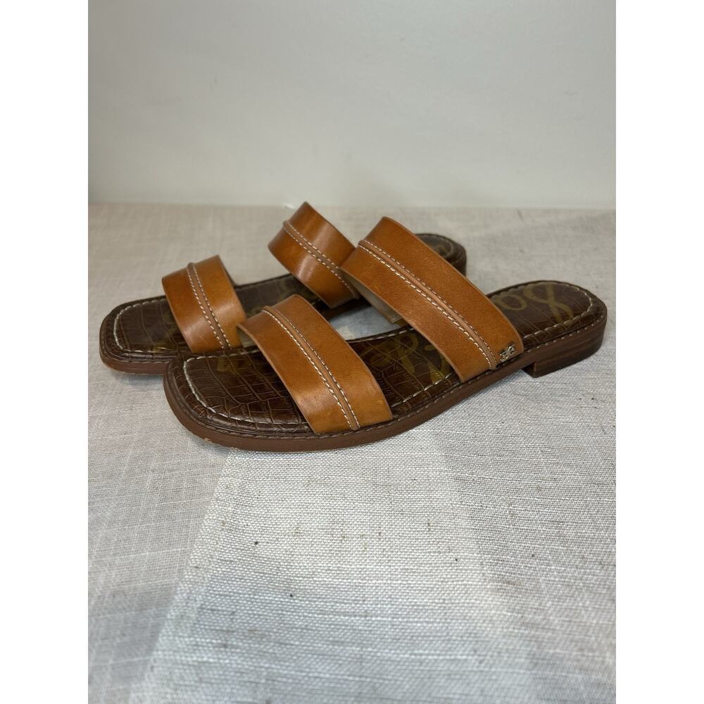 Sam Edelman Brown Leather Sandals womens size 8